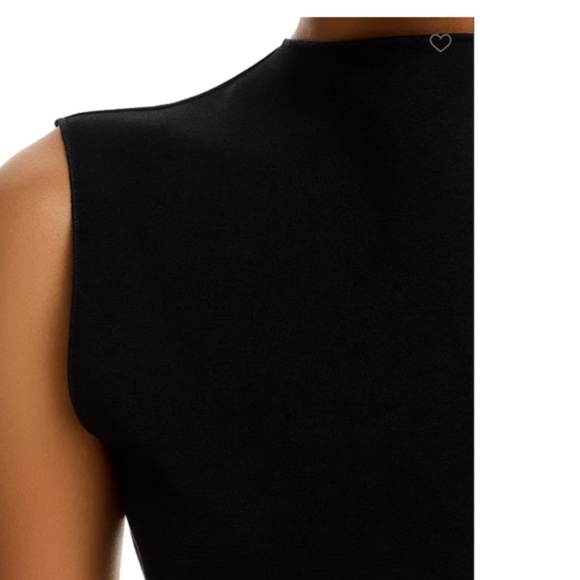 AQUA Bubble Sleeveless Mini Dress in Black – NWT - Picture 3 of 7